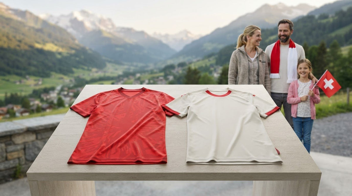 Home- und Away-Trikots für Schweizer Nati-Fans