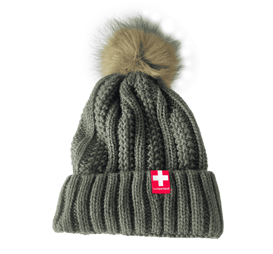 Damen Wintermütze oliv