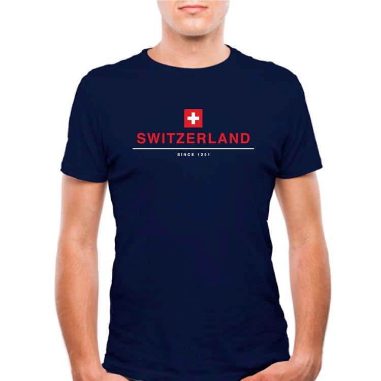Herren T-Shirt Switzerland