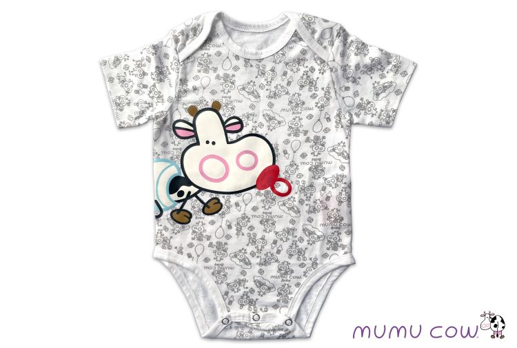 Baby Body Weiss MUMU Cow
