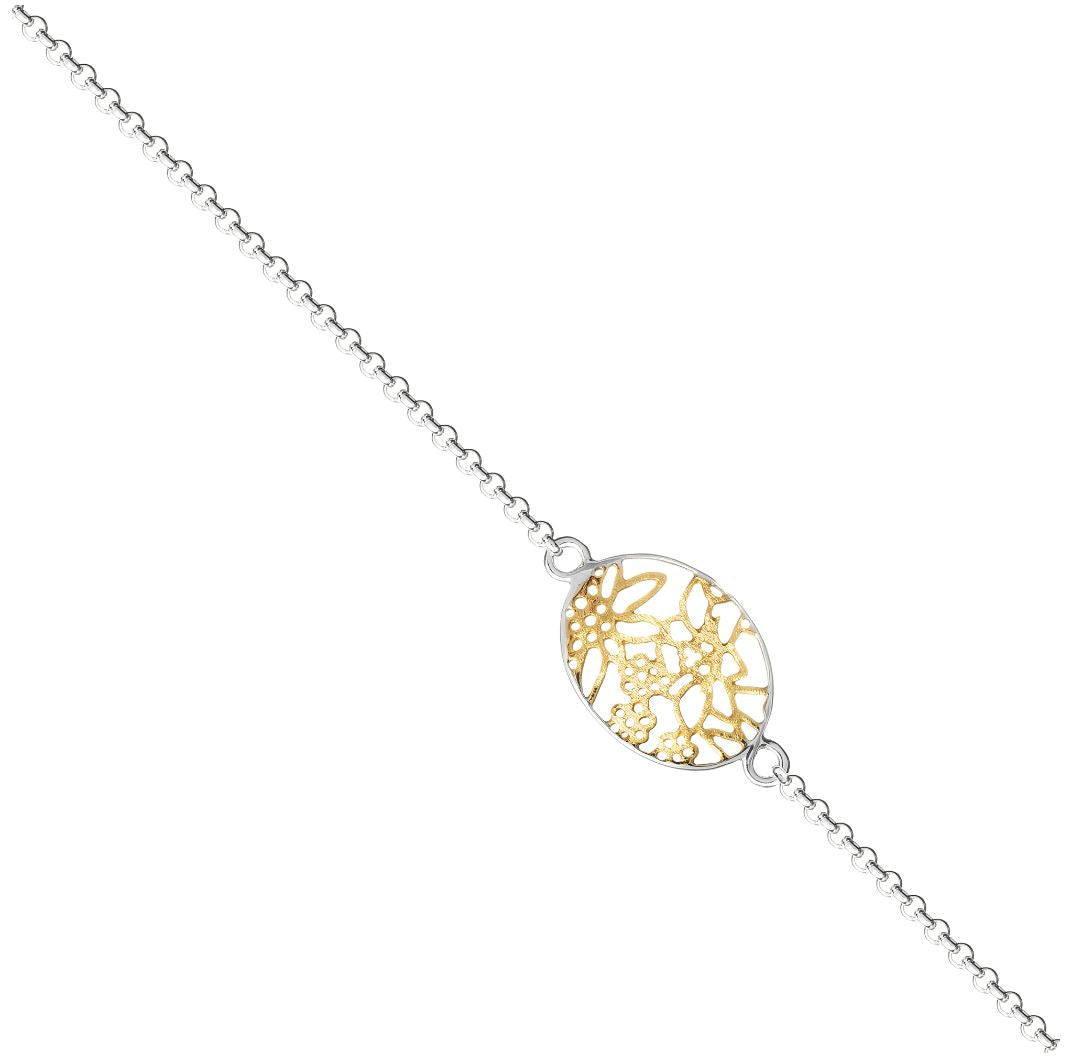 BG9001_Armband-Edelweiss-Rolokette-925-Silber-vergoldet