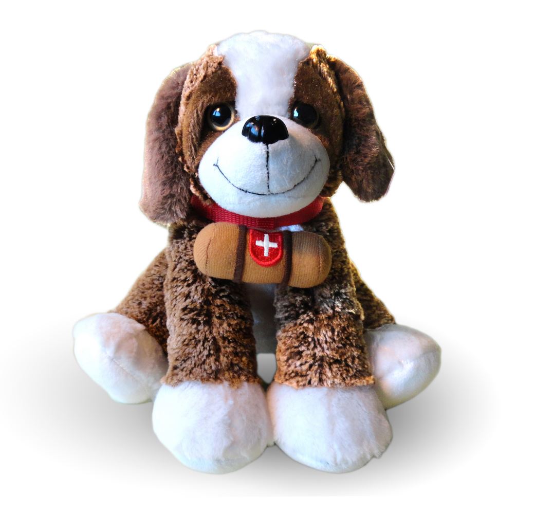 Bernhardiner aus Plüsch. cooles Geschenk für Kinder