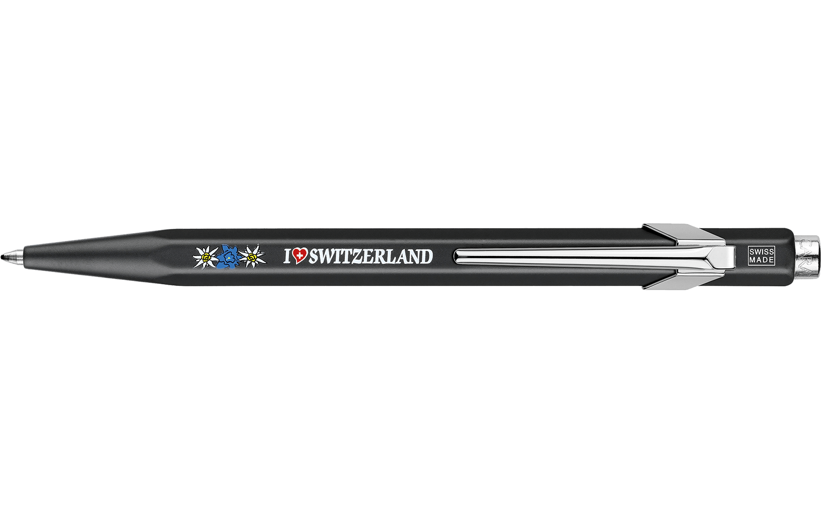 Edler Caran Dache Kugelschreiber mit Schweizer Design