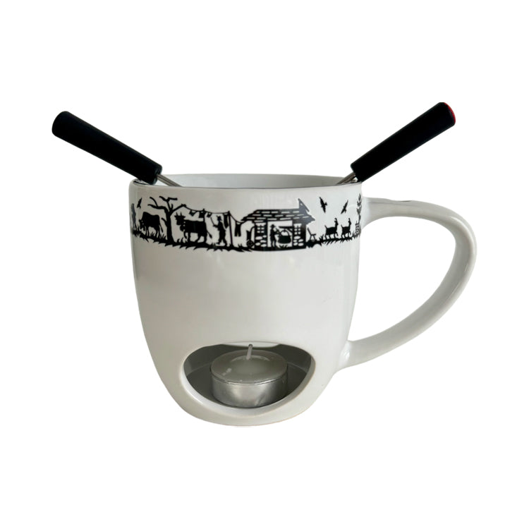 Schokoladenfondue-Set 10.5x10.7cm