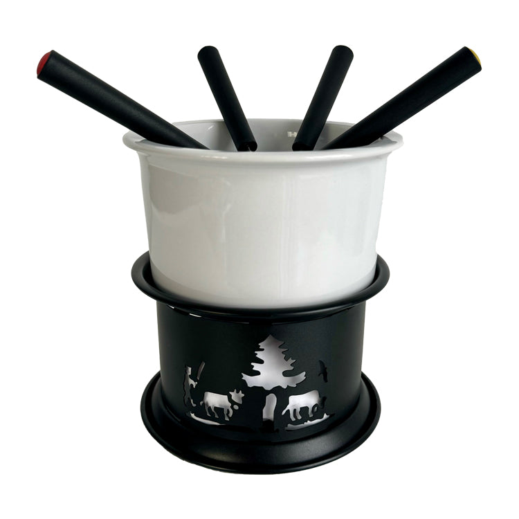 Schokoladenfondue-Set 13x14.5cm