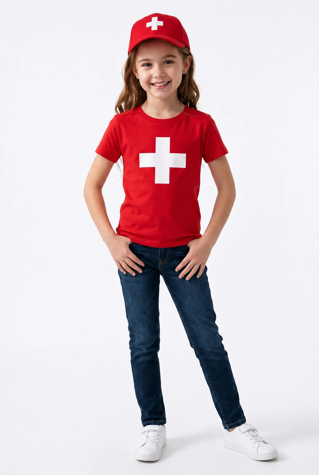 KIDS Cap Schweizerkreuz
