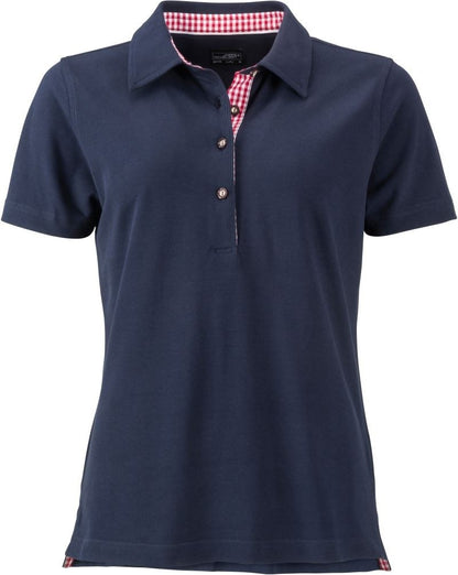02-0715_Damen-Trachten-Pique-Polo-marineblau