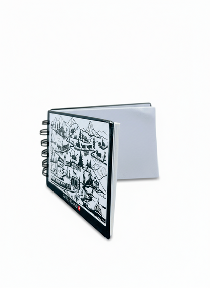 Notizblock Scherenschnitt 14.0 x 10cm