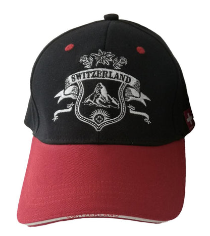 16-93-Baseball-Cap-Switzerland-schwarz