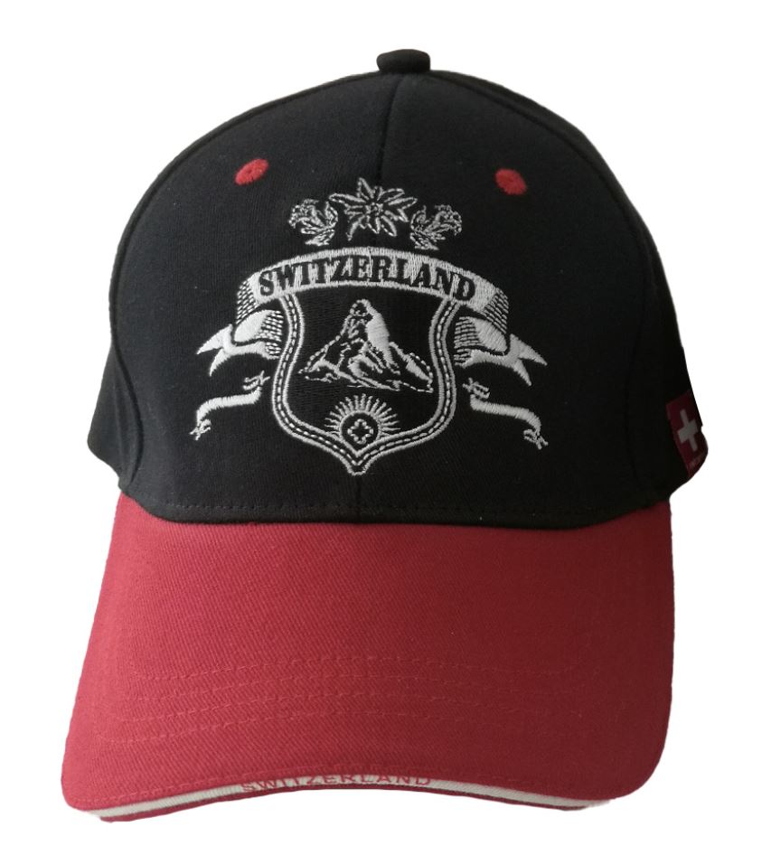 16-93-Baseball-Cap-Switzerland-schwarz