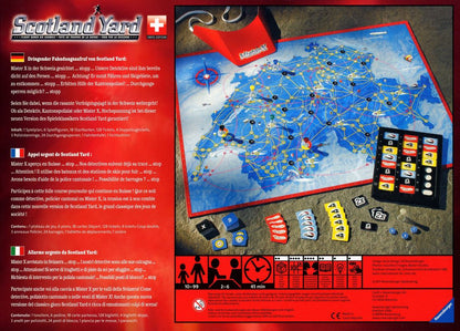 Scotland Yard Swiss Edition - Rückseite