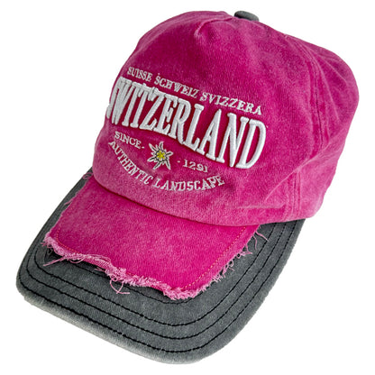 Casquette de baseball authentique suisse 