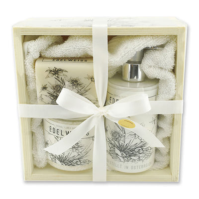 Premium Wellness Edelweiss Geschenk-Set