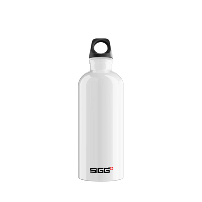 SIGG-Trinkflasche White 0.6 L mit BRANDING OPTION