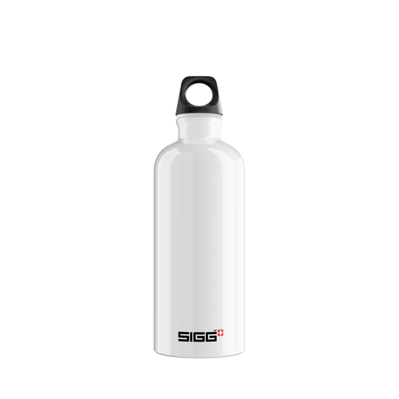 SIGG-Trinkflasche White 0.6 L mit BRANDING OPTION
