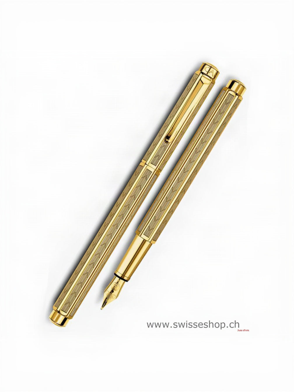 Füllfederhalter ECRIDOR CHEVRON vergoldet