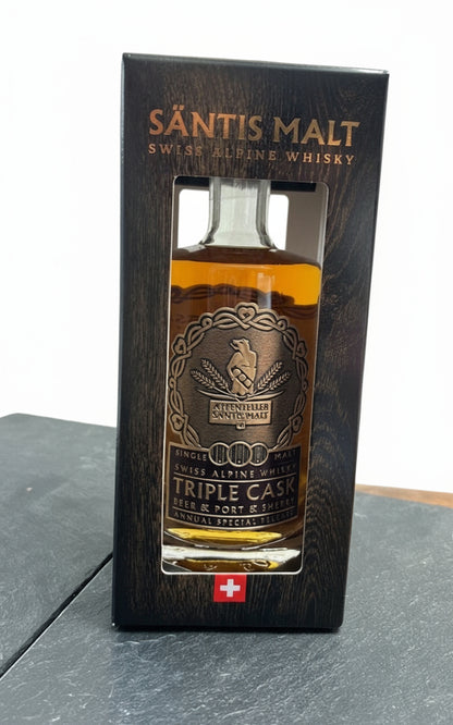 Säntis Single Malt Whisky Triple Cask – 7 Jahre gereift