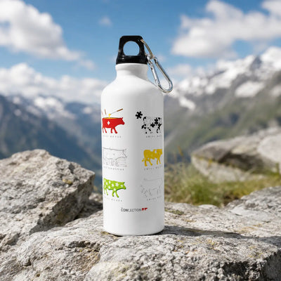 COWLECTION drinking bottle, white 0.6 l