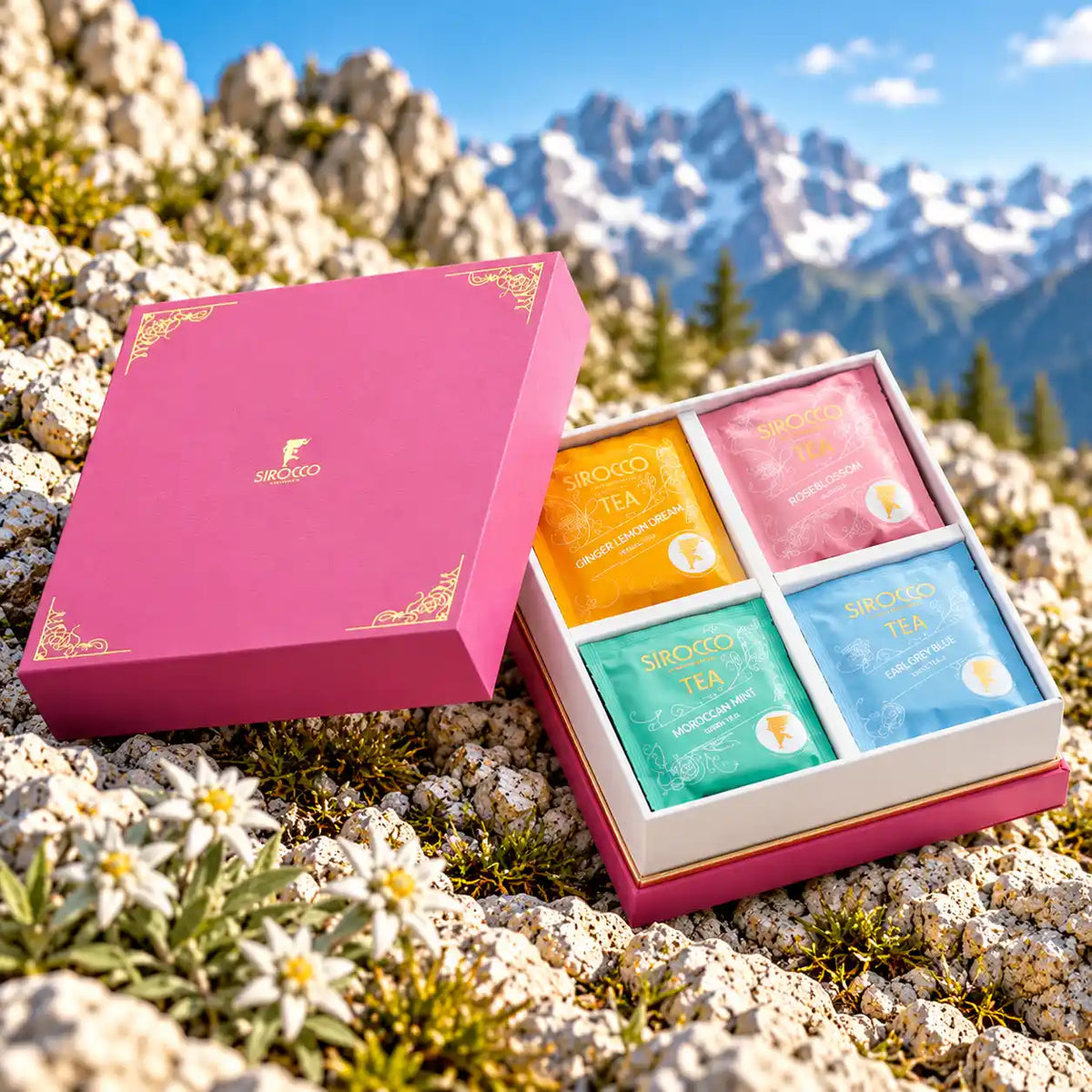 Tee Geschenkbox "Top Seller" 4 Sorten