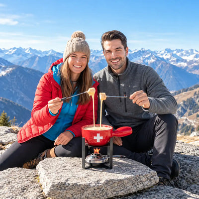 coole Fondue Geschenkidee für Paare