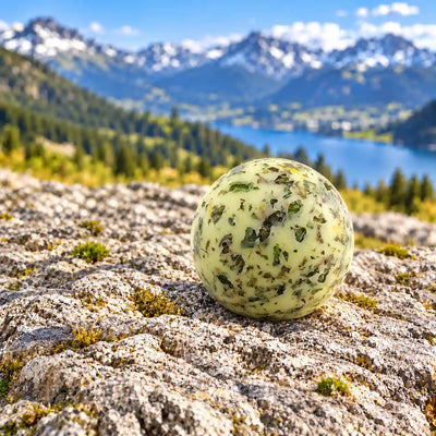 Alpenkräuter Geschenkset mit Badewannen-Motiv