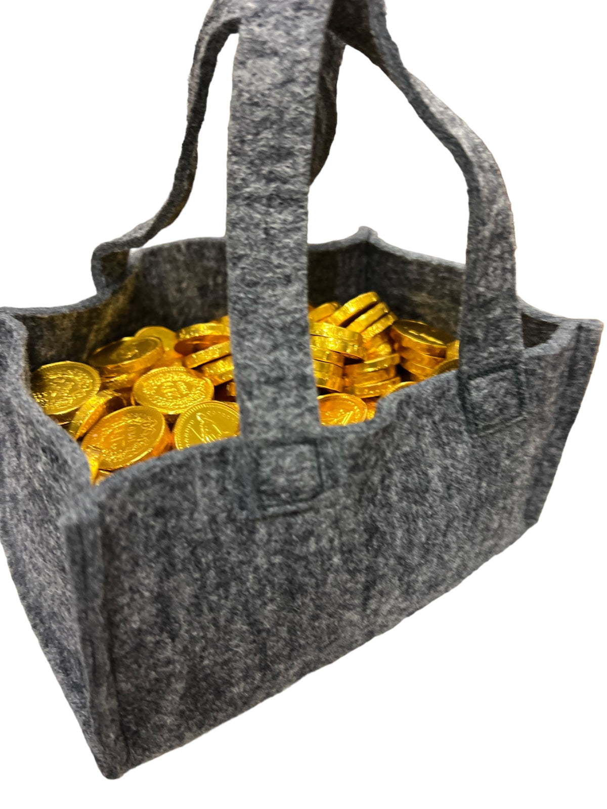 Kindergeschenkidee Schokoladen Goldtaler in Goldbox