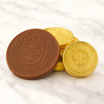 Pièces d'or en chocolat en sachet, 500 g