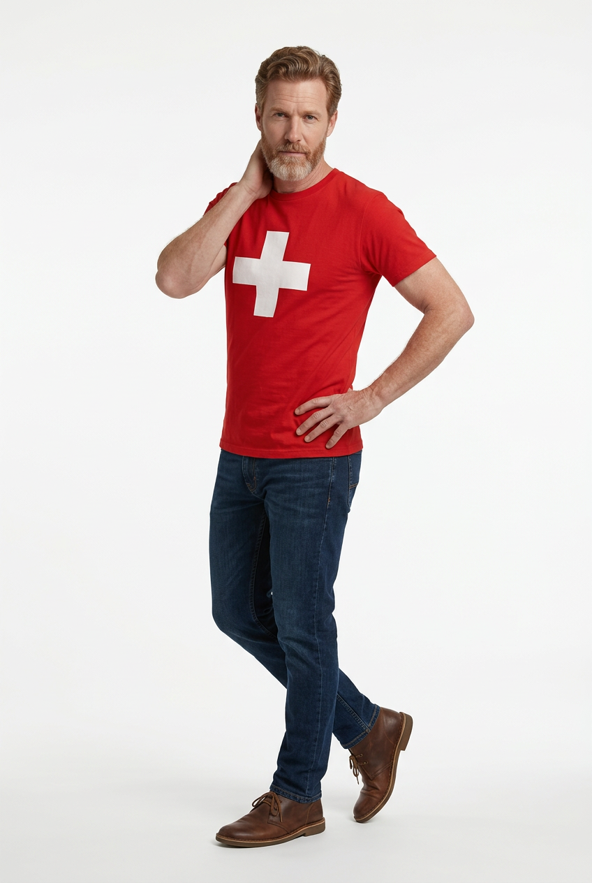 T-Shirt SWISS CROSS