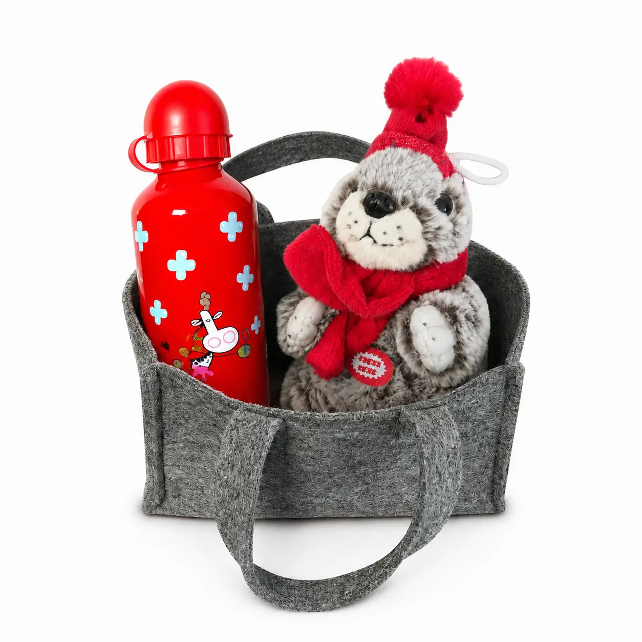 Gift set teddy bear &amp; drinking bottle