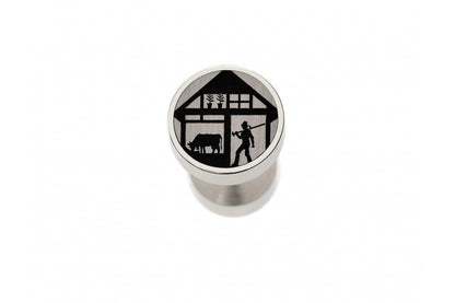 Ohrstecker Edelstahl Scherenschnitt