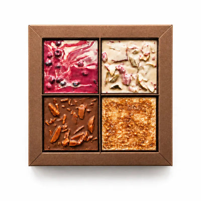 Exquisite Schokoladen-Geschenkbox – 4 Sorten