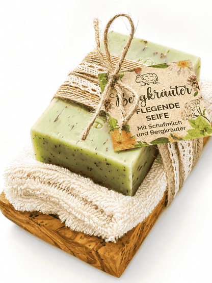 Alpenkräuter Seife Geschenkset aus Schafmilch