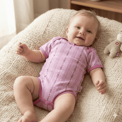 Baby bodysuit SCHWINGER, short sleeve