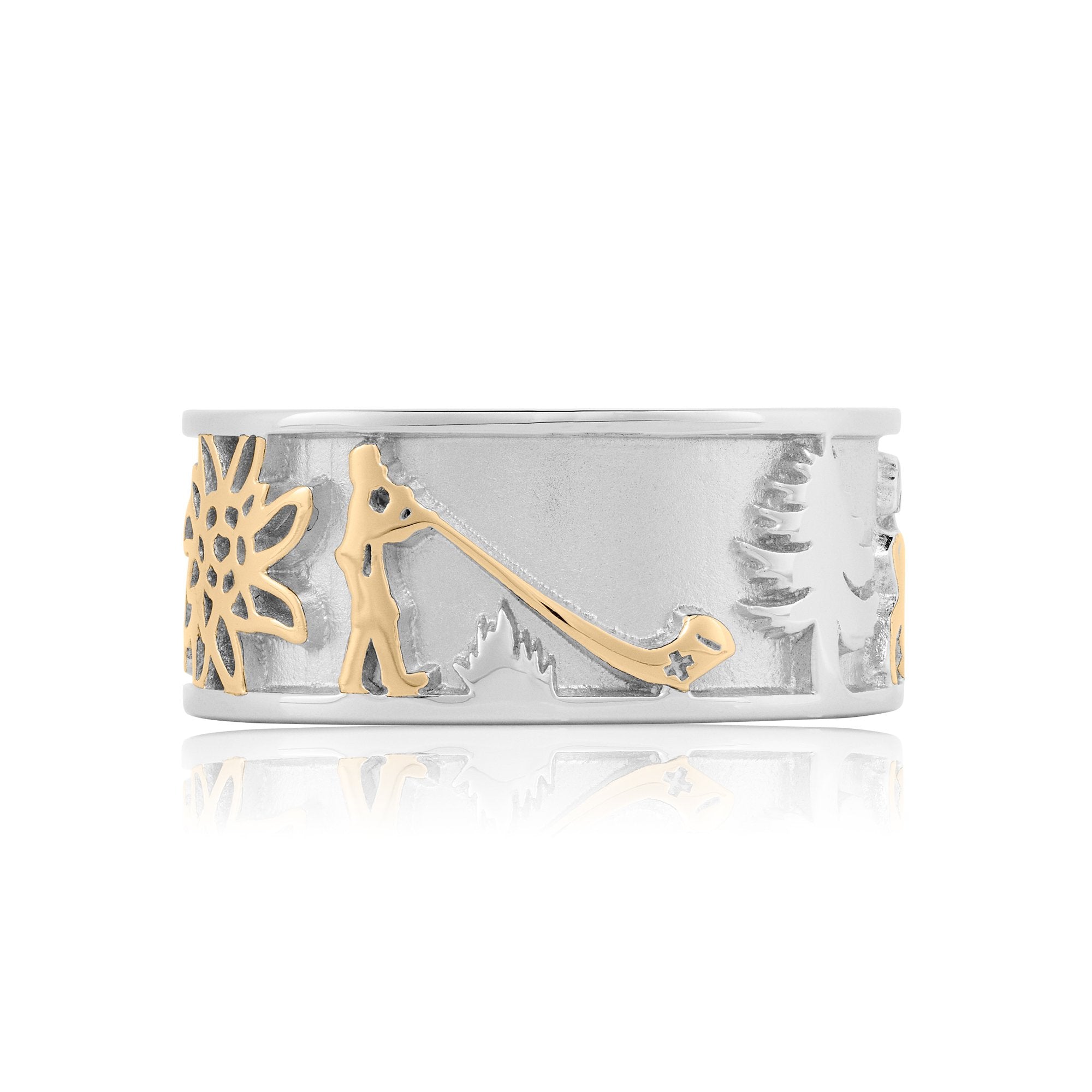 RG-7006_Ring-Eldelweiss-Alphorn-Steinbock-Matterhorn-925-Silber-vergoldet-9-mm_3