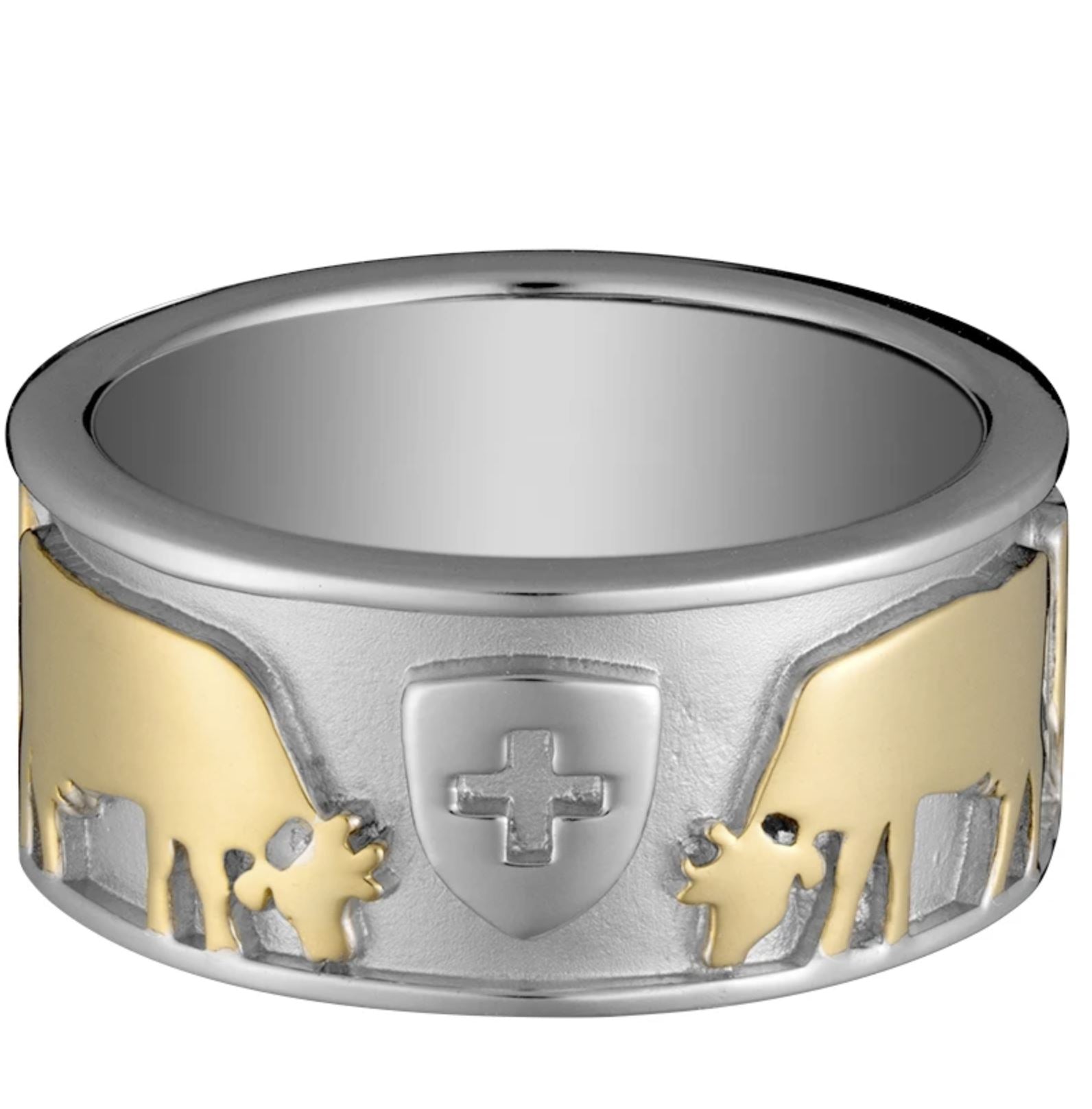 RG9029_Ring-Schweizerwappen-Edelweiss-Kuh-925-Silber-vergoldet-9-mm_3