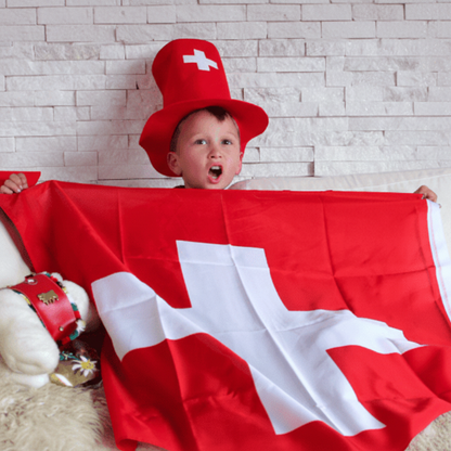 Fahne Schweiz Fanartikel fürs Stadion