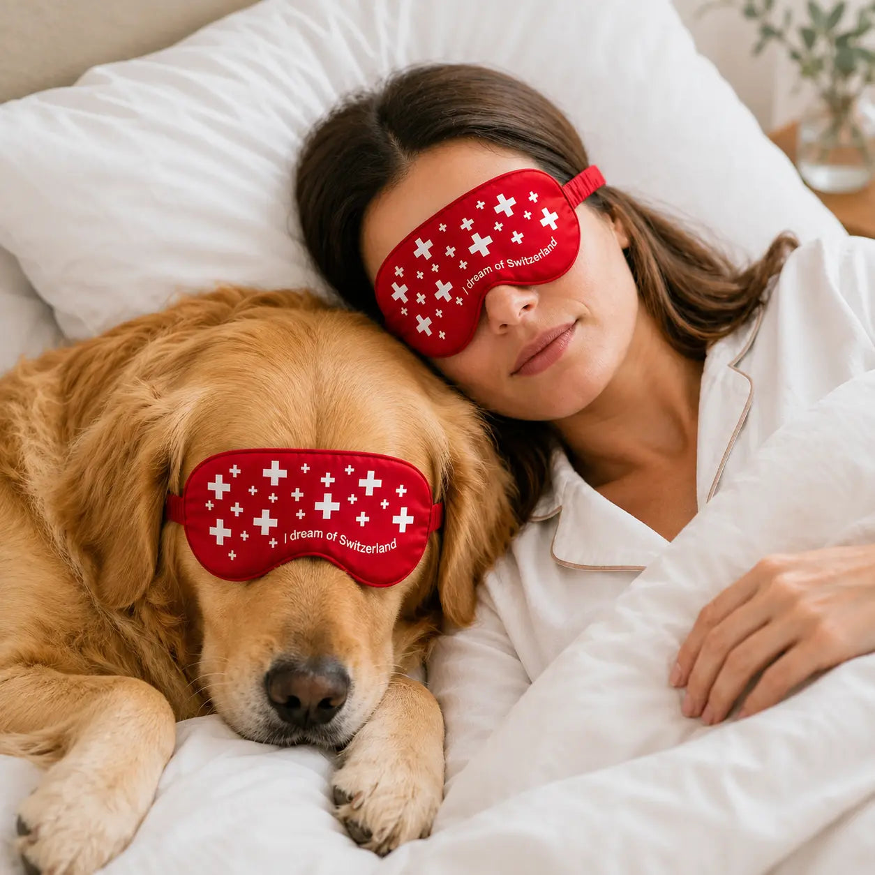 Masque pour les yeux - Je rêve de Suisse