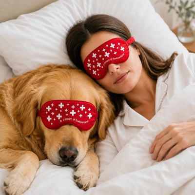 Masque pour les yeux - Je rêve de Suisse