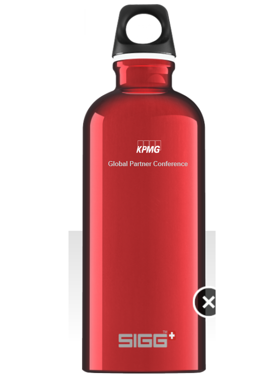 SIGG-Trinkflasche White 0.6 L mit BRANDING OPTION