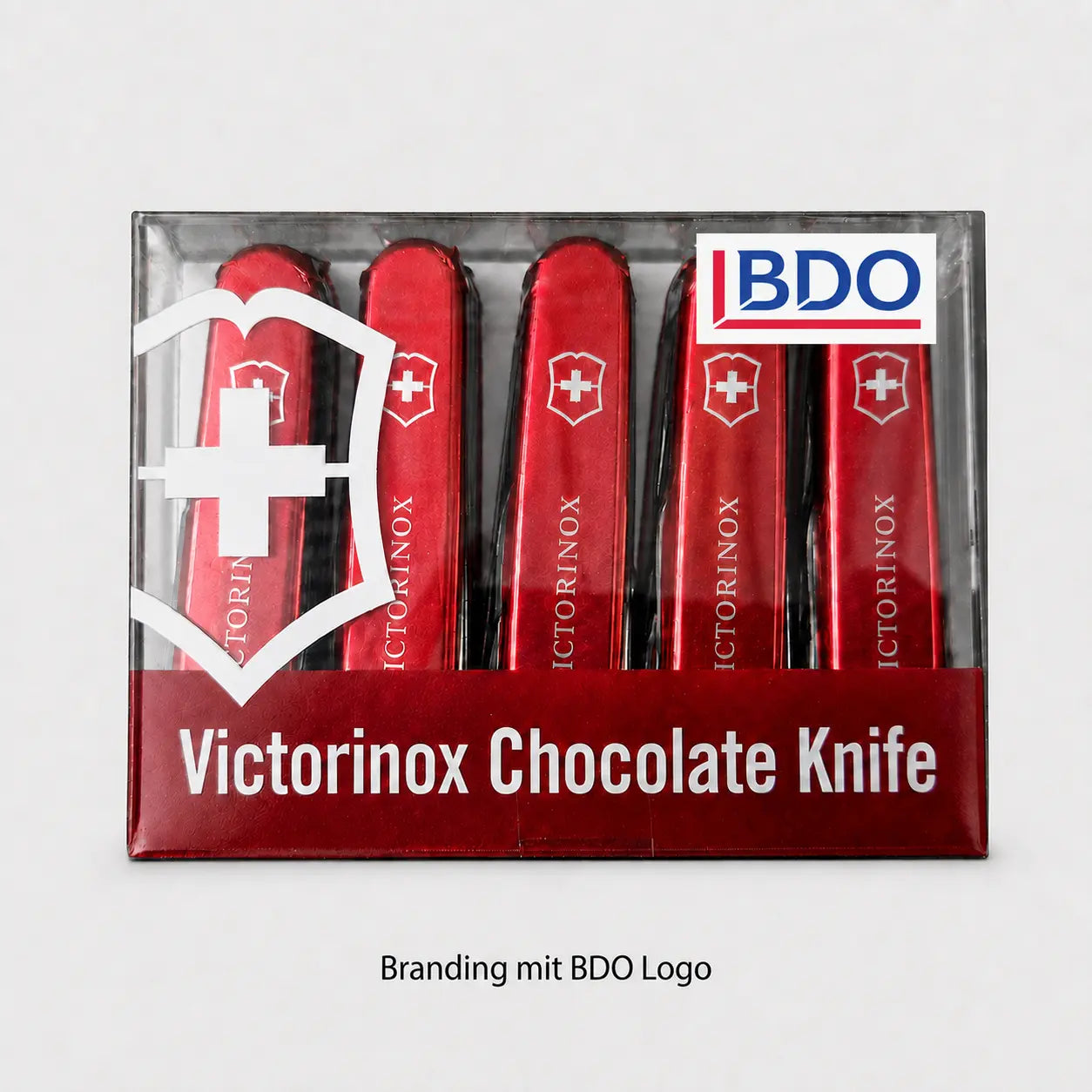 Coffret XXL Chocolat Victorinox, 100 couteaux à chocolat