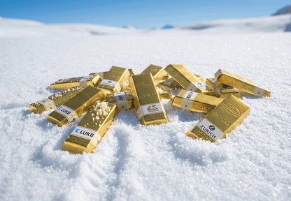 Tablette de chocolat suisse Gold - Pralines au lait 300 g