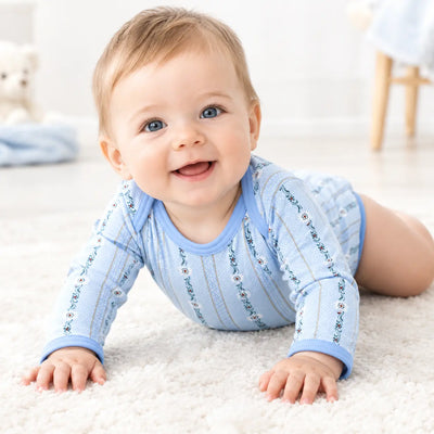 Baby bodysuit Schwinger, long-sleeved