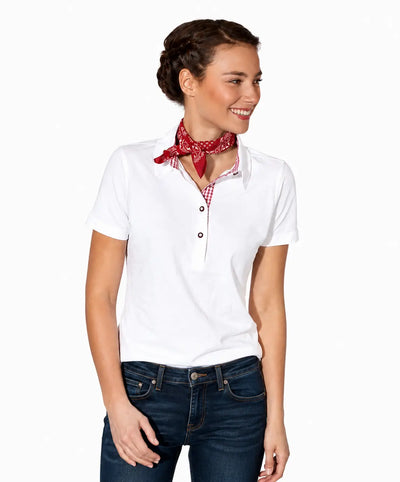 Damen Trachten Piqué Polo
