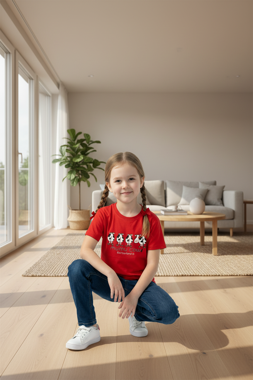 Schweizer Kinder T-Shirt mit hoher Qualität