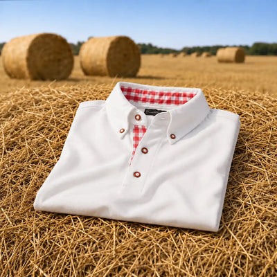 Polo piqué traditionnel pour homme