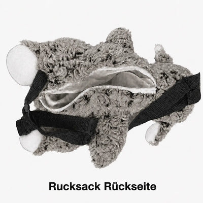 Sac à dos en peluche Murmeli, 30 cm