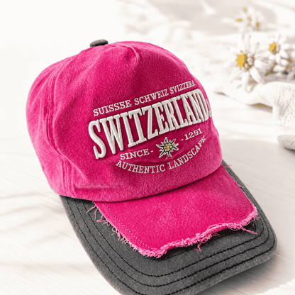 Casquette de baseball authentique suisse 