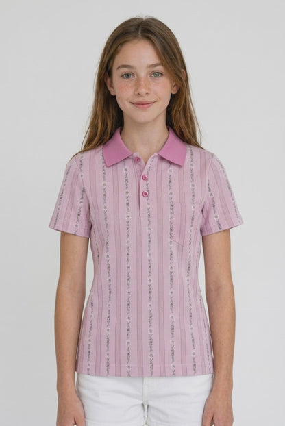 Children's polo shirt short sleeve 1/4 sleeve