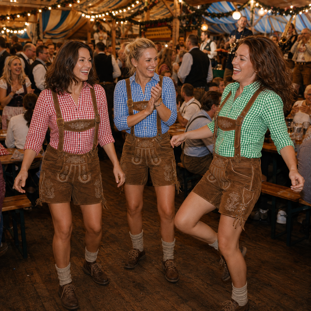 perfektes Outfit für Damen am Oktoberfest