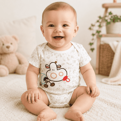 Baby Body Pretty Cow red